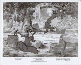 Walt Disney Robin Hood movie 1973 8x10 photo Robin stirs stew Little John - £9.43 GBP