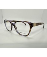 New Authentic Giorgio Armani Eyeglasses AR 7034 5242 Striped Violet Frame - $75.99