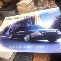 2000 Buick Park Avenue Dealer Poster Board Sign Wall Display 22x30 - £20.68 GBP