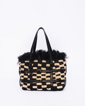 Handmade Raffia Shoulder and Handbag - Eco-Friendly and Durable - Sustai... - £76.73 GBP