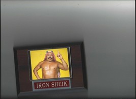 Iron Sheik Plaque Wrestling Wwf - £3.12 GBP
