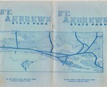 St Andrews State Park Booklet Florida&#39;s Miracle Strip 1960&#39;s - $47.52