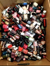HUGE Lot 50 NAIL Polish &amp; Care LOT Mixed color Mixed brands OPI ESSIE ++... - $503.69 MXN