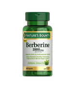 Nature's Bounty Berberine 1000mg 60 capsules Exp 06/2026 - $16.82