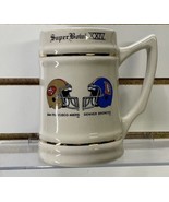 Vintage NFL Denver Broncos San Francisco 49ers  1990 Super Bowl XXIV Ste... - £15.44 GBP