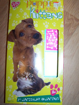 Box of 27 Pets Puppy Dogs Kittens Kitty Cats Lenticular Valentines Day Cards - £5.50 GBP