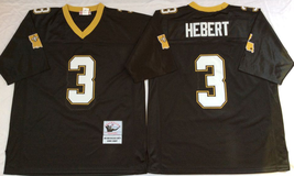 #3 Bobby Hebert Black Jersey - $45.00