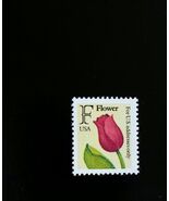 1991 29c "F" Tulip, Flower Scott 2517 Mint F/VF NH - $1.18