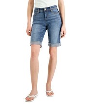 $60 Inc International Concepts Women Mid Rise Contrast Bermuda Shorts Si... - $26.73