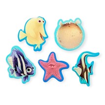 Finding Nemo Disney Carrefour Tiny Pins: Bubbles, Bloat, Deb, Peach, Gill - $64.90