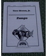 Zungo, Uzee Brown, Jr, Nigerian Folk Song, 1994  OLD SHEET MUSIC - GREAT... - $8.05 CAD