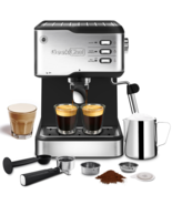 Geek Chef Espresso Cappuccino Latte Maker machine 20 Bar Coffee Machine  - £196.72 GBP