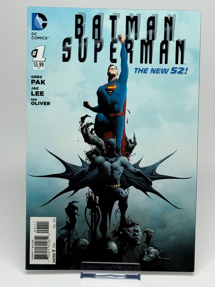 DC Batman Superman #1 (2013) The New 52 Greg Pak Jae Lee Key 1st Print - $4.99
