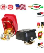 Heavy Duty Quick Release Battery Disconnect Connectors - 500 Amps, Red &amp;... - $26.46 CAD