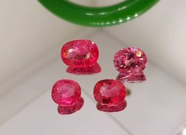 Neon Red Mahenge Spinel 11.91 Cts, 4 pcs loose stone from Tanzania-See Video - £14,205.12 GBP