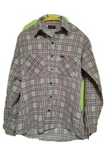 Vintage Made In USA 1980s Wrangler Shirt Button Up Shirt Western 50/50 L/S - £18.33 GBP