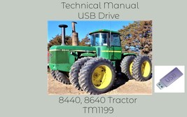 John Deere 8440 8640 Tractor Service Repair Technical Manual TM1199 On U... - £18.88 GBP