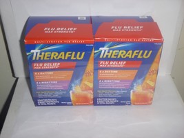 (2) Theraflu Flu Relief Max Strength 12 Daytime &amp; 12 Nighttime 24 Total ... - $23.99