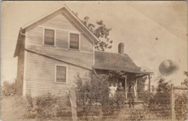 Strawberry Point Iowa RPPC Family Home Rural Country House Postcard F23 - £13.33 GBP