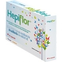 Hepiflor, 10 Cps. Recommended for Restoring the Balance of the Intestinal Flora - $12.95