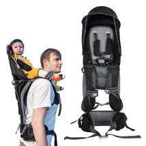 Baby Shoulder Carrier Baby Hiking Backpack Carrier with Rain Cover Sun Shade for - £145.47 GBP