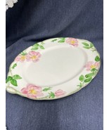 Franciscan Desert Rose Oval Serving Platter 14&quot; Vintage Made in Californ... - £12.55 GBP