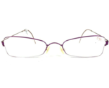 Lindberg Petite Brille Rahmen Freya Farbe 75 Lila Luft Felge 49-19-130 - £177.53 GBP