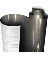 Vvivid+ Ultra Gloss Candy Charcoal Grey Vinyl Car Wrap Premium, 1.5Ft X 5Ft - $46.94 CAD