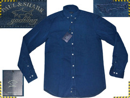 PAUL &amp; SHARK Shirt Man M Europe / S US !BARGAIN PRICE¡ PA09 T1G - $96.44