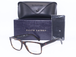 New Polo Ralph Lauren Ph 2223 5003 HAVANA/BLACK Authentic Frame Eyeglasses 56-17 - £82.02 GBP
