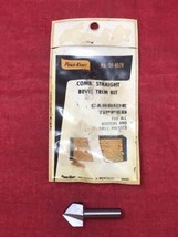 Trim Router Bit Montgomery Wards POWR-KRAFT 84-8579 Comb Straight Bevel - $5.93