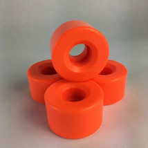 Original Classic Roller Skate Wheels 51mm x30mm  - Orange  88a - set of 4 - $19.79