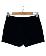Theory Shorts Womens 2 Black Chino Low Rise Pockets Classic Dressy Preppy - $33.83 CAD
