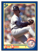 1990 Score Kevin Mmahat   RC New York Yankees Baseball Card GMMGB - $0.30