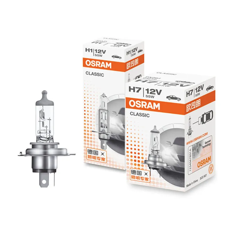 1pc For OSRAM H7 H4 H3 H1 HIR2 12V Standard Lamp White Light  Headlight Auto Fog - £106.78 GBP