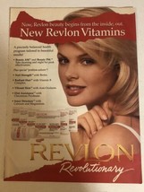 1996 Revlon Revolution Vintage Print Ad Advertisement PA2 - £6.25 GBP