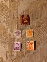 Lot Of 5 Hong Kong Cancelled Postage Stamps Vintage Collection VTG Sets ... - $11.88