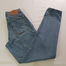 Levi's 550 Relaxed Fit Tapered Leg Women's 10 MIS L (28x33) Blue Denim Jeans image 2