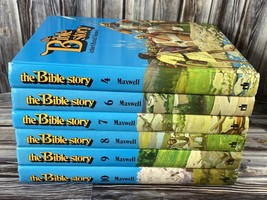 Uncle Arthur S. Maxwell - The Bible Story Lot of 6 - Vol 4 6 7 8 9 10 - £38.90 GBP
