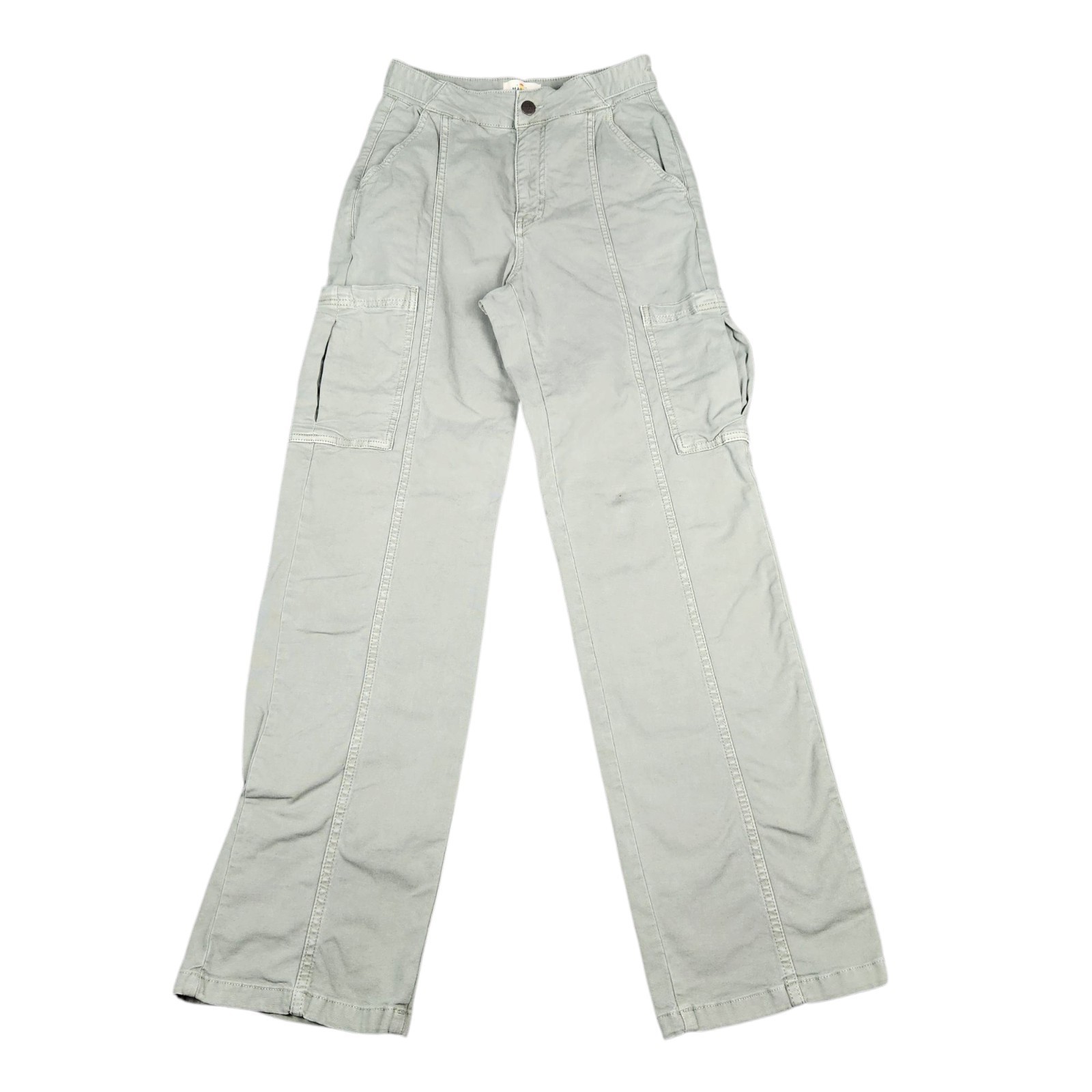 Marine Layer Pants Womens Size 4 Amara Straight Leg Cargo Pant Climbing Ivy - $44.54