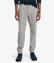 NAUTICA Mens Navtech Performance Utility Pants Pewter 36x34 $118 - NWT - £41.75 GBP