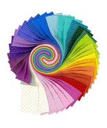 Jelly Roll Tula Pink Tiny Coordinates True Colors Design Roll Precuts M4... - $47.97
