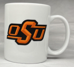 OSU Coffee Tea Cup Mug Ceramic White Orange And Black Oklahoma State Uni... - £7.57 GBP