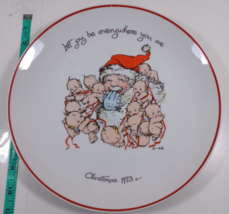 VTG 1973 Kewpie Doll Santa Claus Collector’s Plate - Rose O’Neill Christmas Joy  - £15.82 GBP