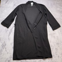 Secret Treasures Sleepwear Bath Robe Womens S 4-6 Black Casual Pockets - $14.83