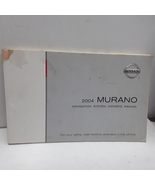 2004 Nissan Murano Navigation Manual [Paperback] Auto Manuals - $67.96 CAD