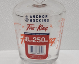 Anchor Hocking Fire-King USA 8 oz. 250 ml 1 Cup Measuring Cup - READ - $10.93
