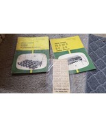 VTG OEM LOT JOHN DEERE 1250 Planter B-C D-C Grain OPERATORS MANUAL OM-M6... - $25.94 CAD