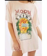 Project Social T Moonshine Desert Washed Oversized T-Shirt Women&#39;s Pink - £17.82 GBP