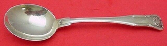 King by Kirk Sterling Silver Cream Soup Spoon 6 1/8" Heirloom Silverware - $88.11